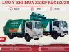 XE ÉP RÁC ISUZU GIẢI PHÁP THU GOM RÁC THẢI TOÀN DIỆN