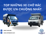 TOP NHỮNG XE CHỞ RÁC ĐƯỢC ƯA CHUỘNG NHẤT