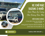 Xe Chở Rác Suzuki 3 Khối Giải Pháp Lý Tưởng Cho Đường Hẻm Nhỏ