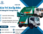 Bảo Trì Xe Ép Rác Dễ Dàng Chỉ Trong 5 Phút