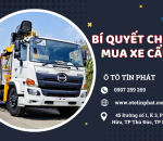 BÍ QUYẾT CHỌN MUA XE CẨU PHÙ HỢP CHO DOANH NGHIỆP
