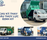 Chu Kỳ Thay Dầu Thủy Lực Định Kỳ Cho Xe Ép Rác Và Chở Rác Hyundai 