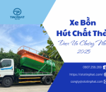 Xe Bồn Hút Chất Thải Được Ưu Chuộng Nhất 2025
