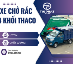 XE CHỞ RÁC 4 KHỐI THACO TF220 - ĐỘNG CƠ EURO 5 HOÀN TOÀN MỚI 