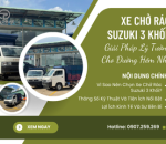 Xe Chở Rác Suzuki 3 Khối Giải Pháp Lý Tưởng Cho Đường Hẻm Nhỏ