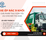 Xe Ép Rác 9 Khối Giải Pháp Thu Gom Tối Ưu Cho Đô Thị 2025
