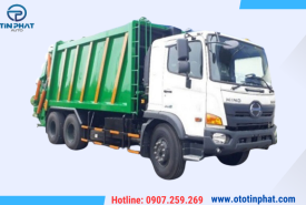 XE ÉP RÁC HINO 20 KHỐI – TIÊU CHUẨN KHÍ THẢI EURO 4